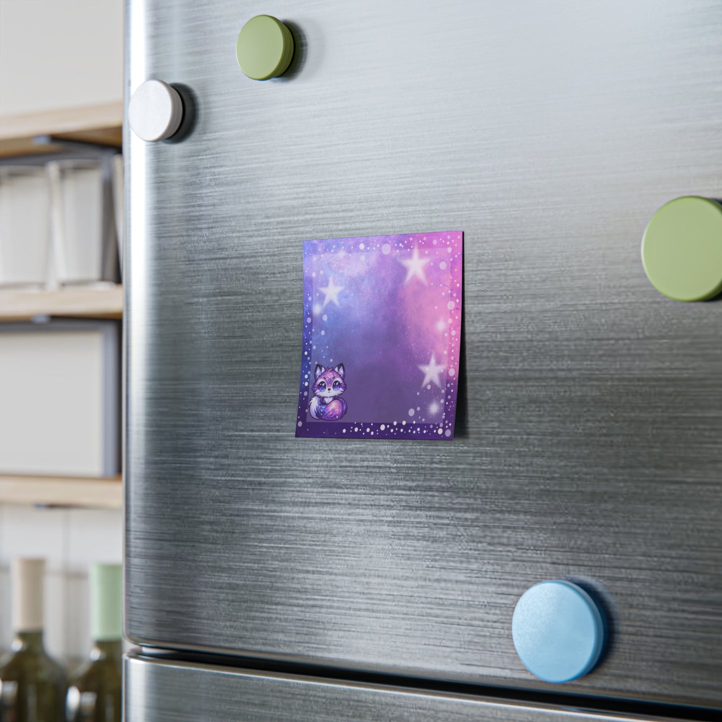 Galaxy Fox Post It Notepad