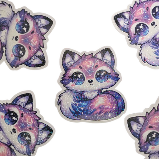 Galaxy Fox Sticker