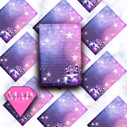 Galaxy Fox Notebook