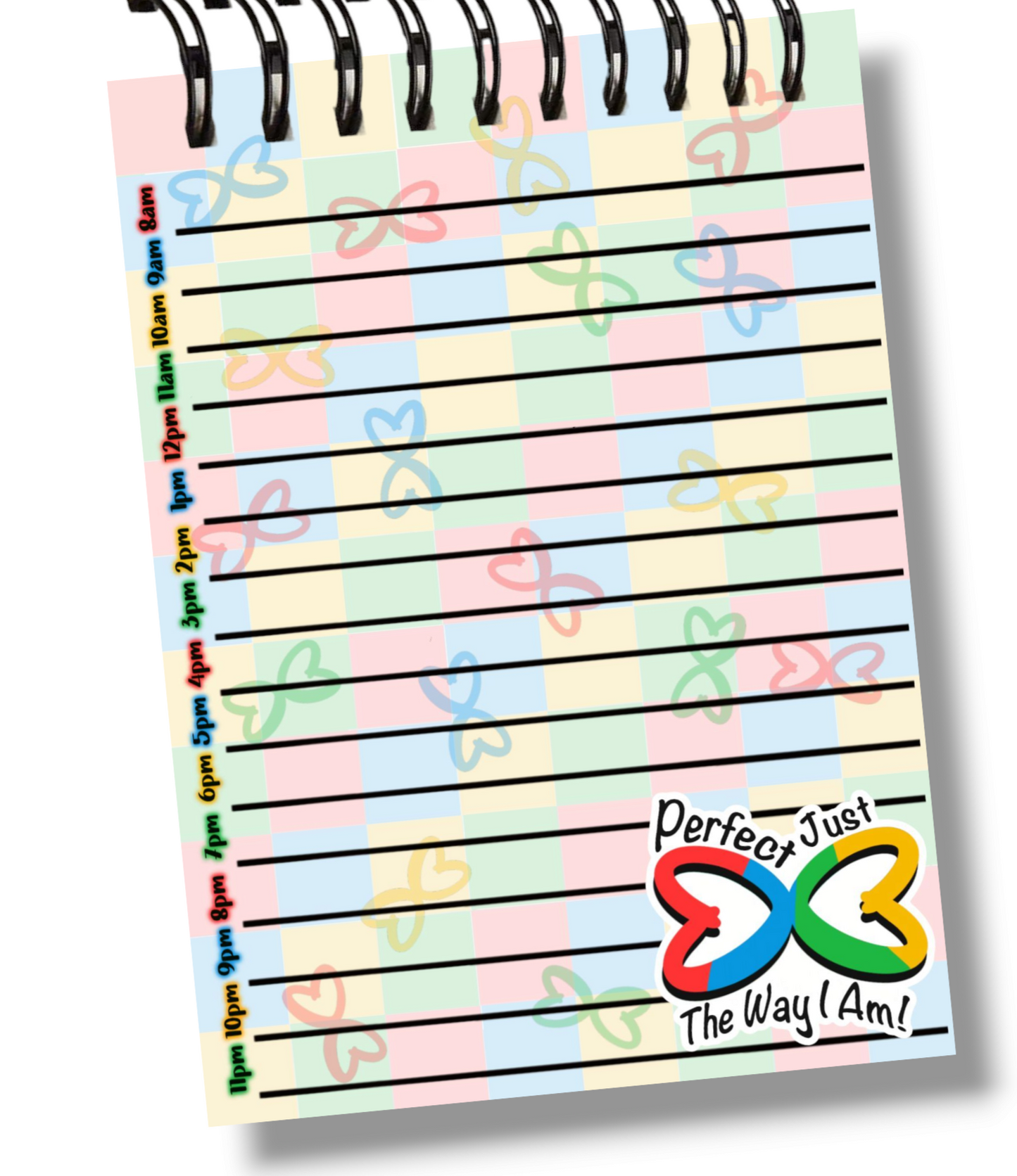 Autism Awareness I Am Daily Planner Notebook