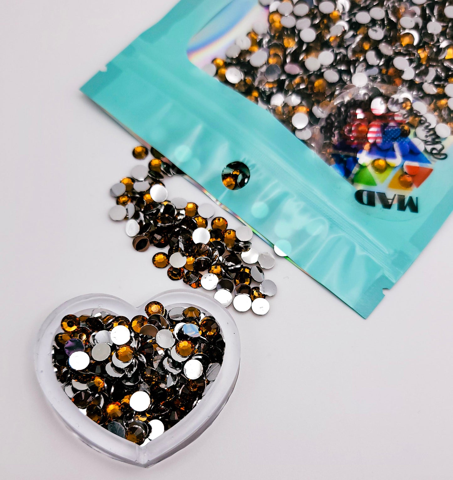 Light Brown Star Sprinkles Rhinestone
