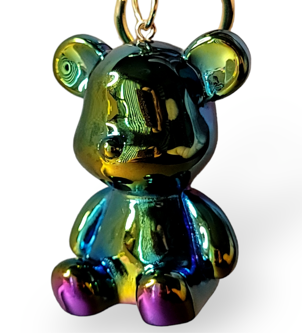 Bear Keychain and Wristlet