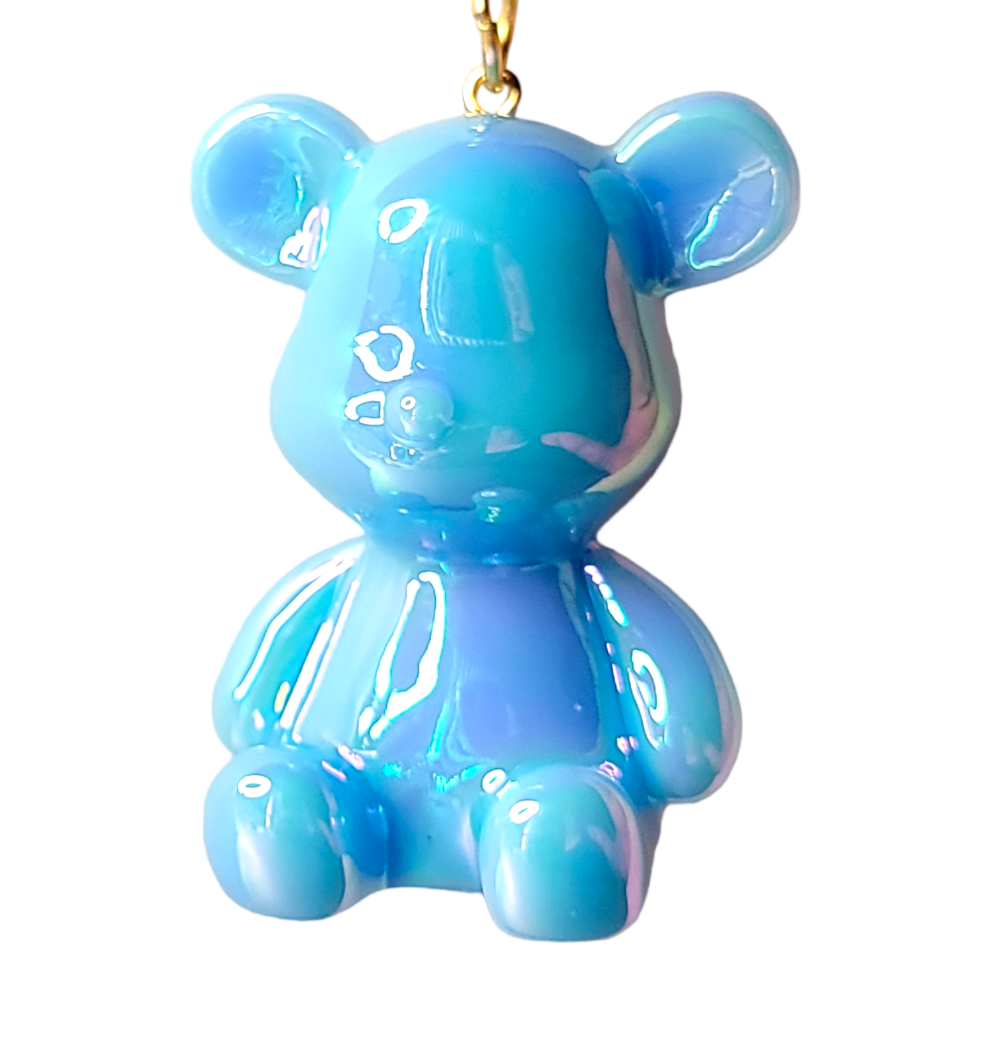 Bear Keychain and Wristlet