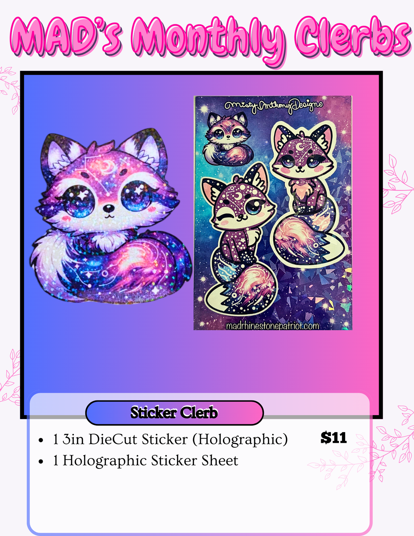 Sticker Clerb Box