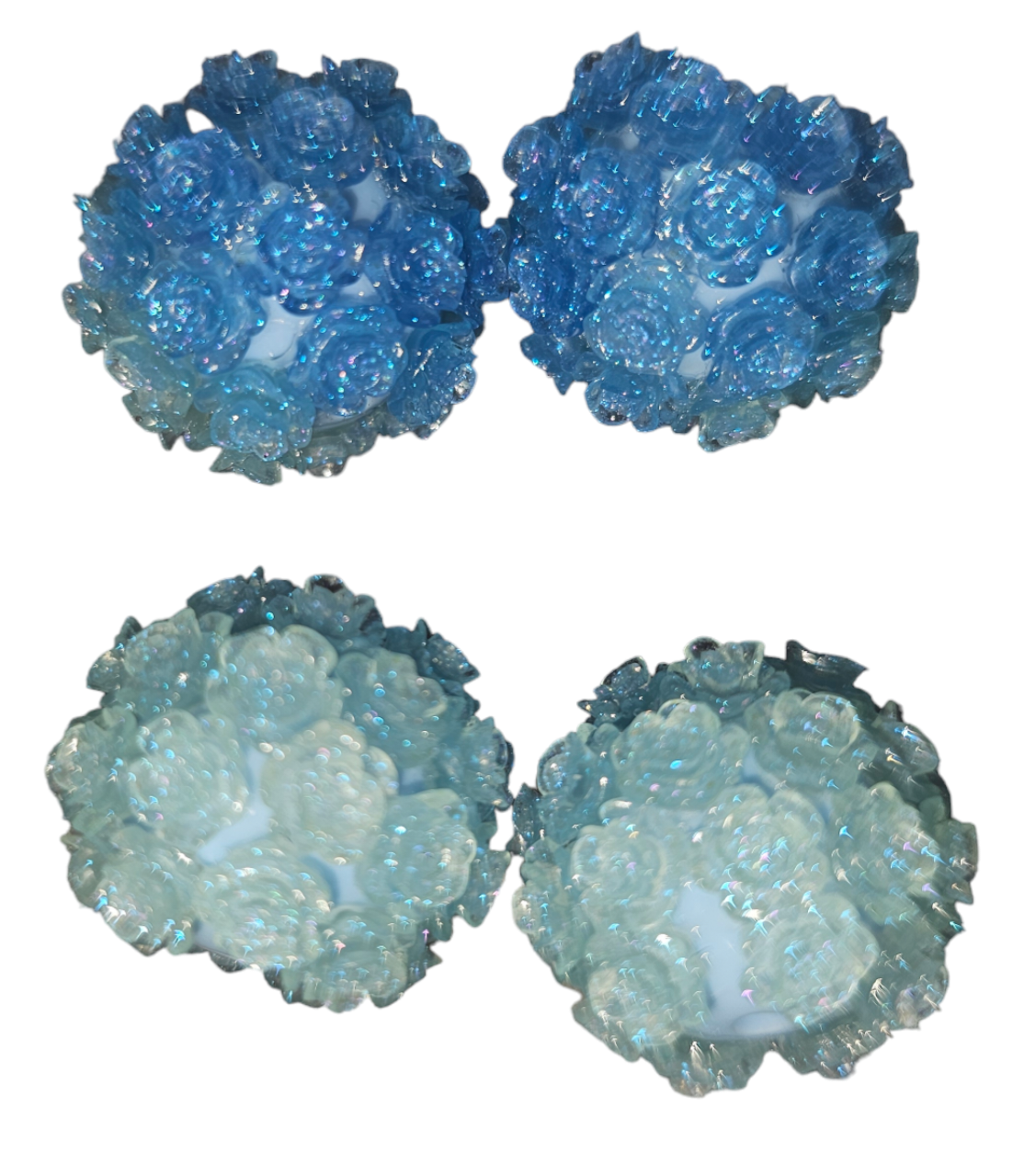 Handmade 3D Flower Beads