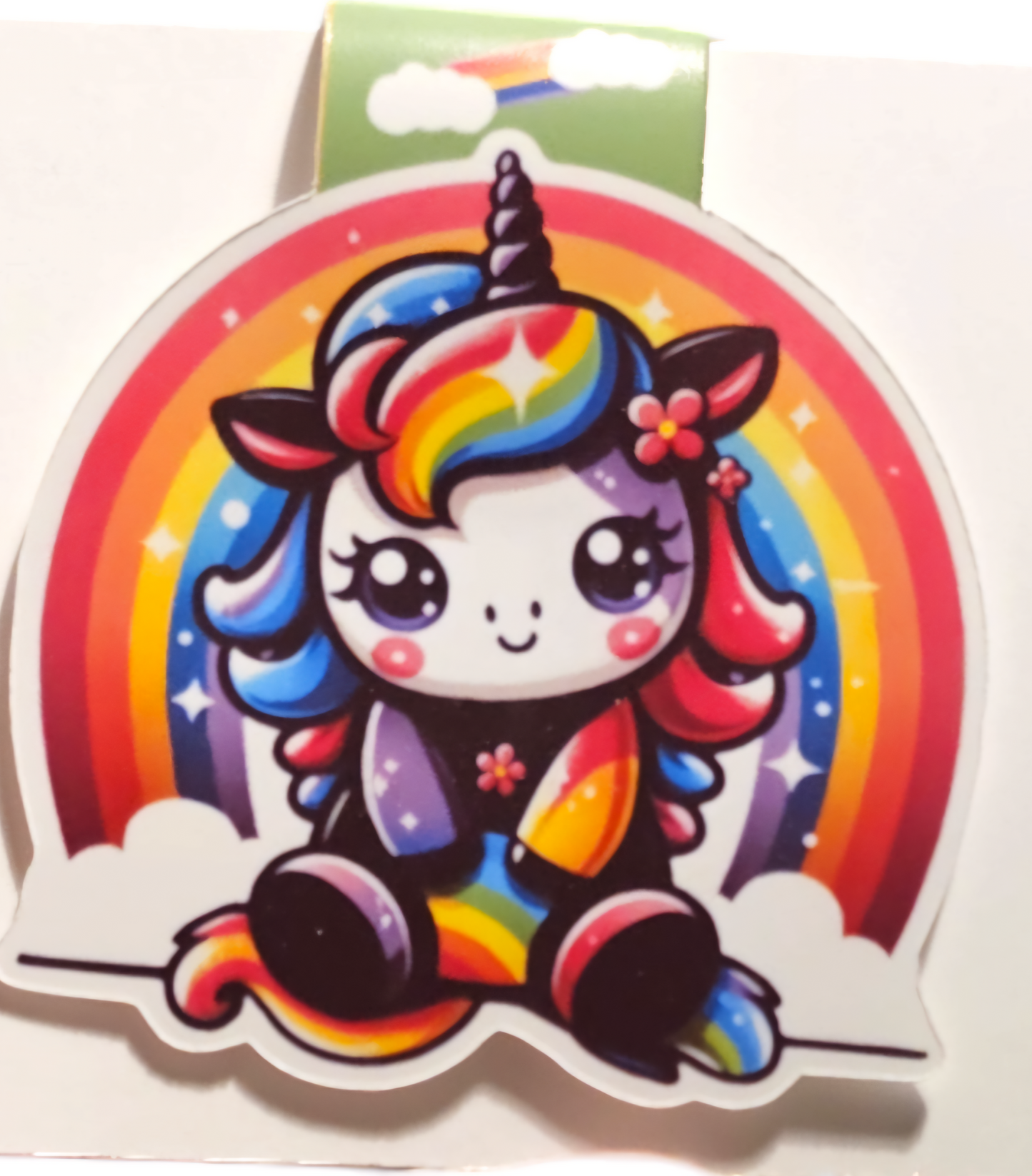 Happy Unicorn Magnetic Bookmark