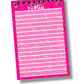 Pink Peen Passion Notebook