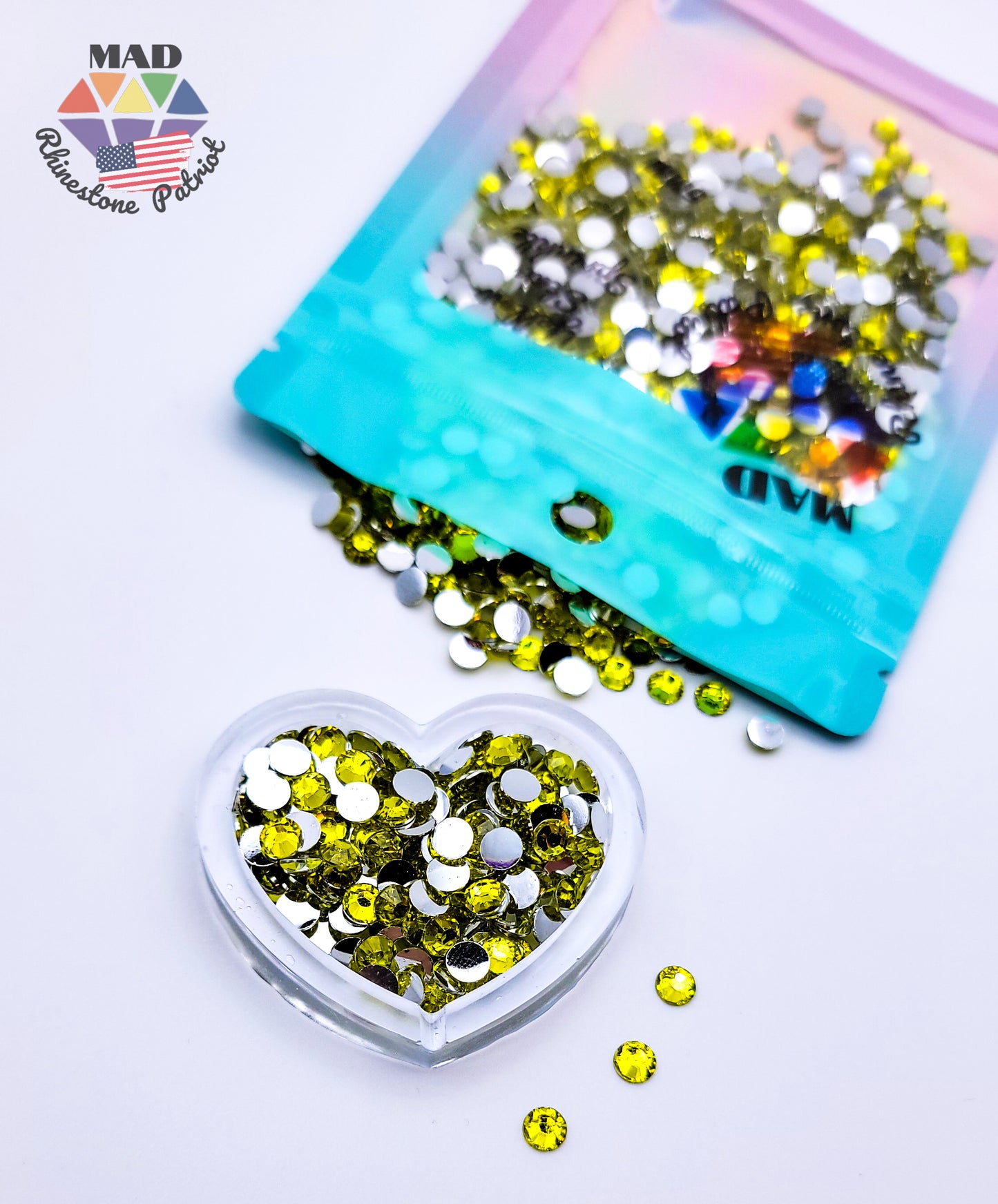 Yellow Star Sprinkles Rhinestone