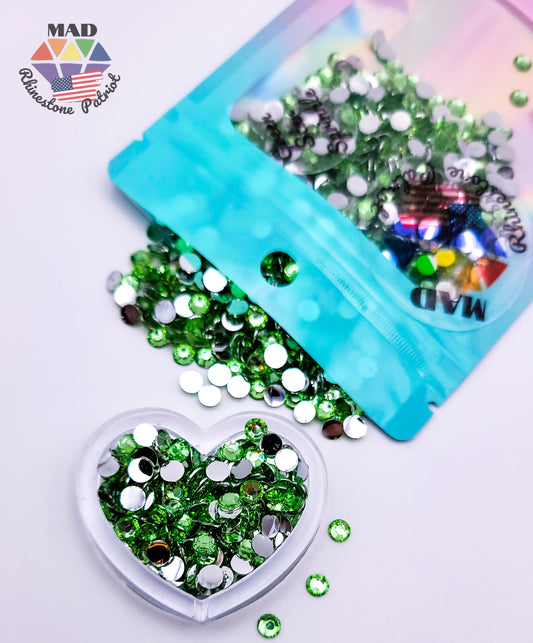 Green Star Sprinkle Rhinestone