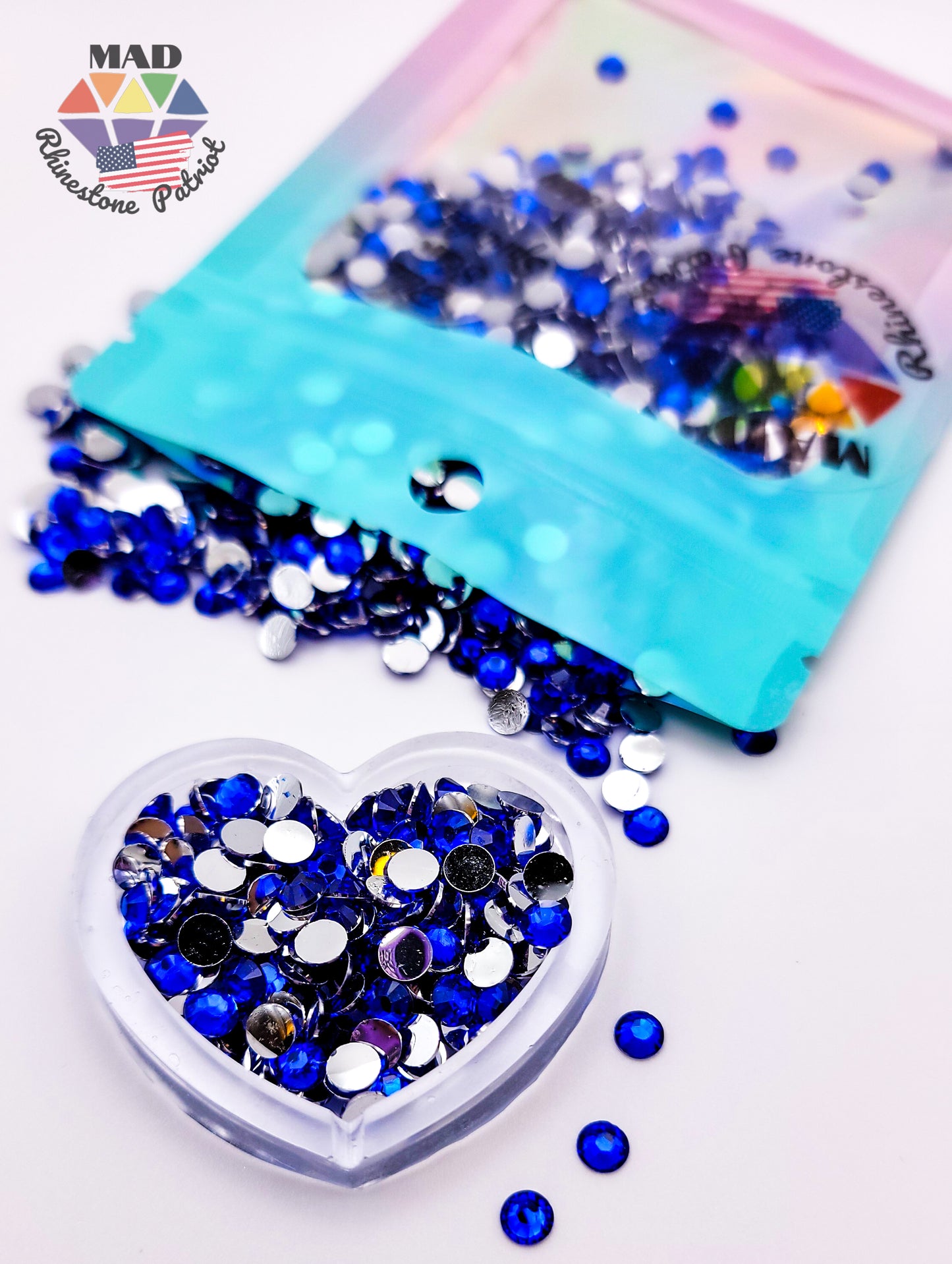 Blue Star Sprinkles Rhinestone