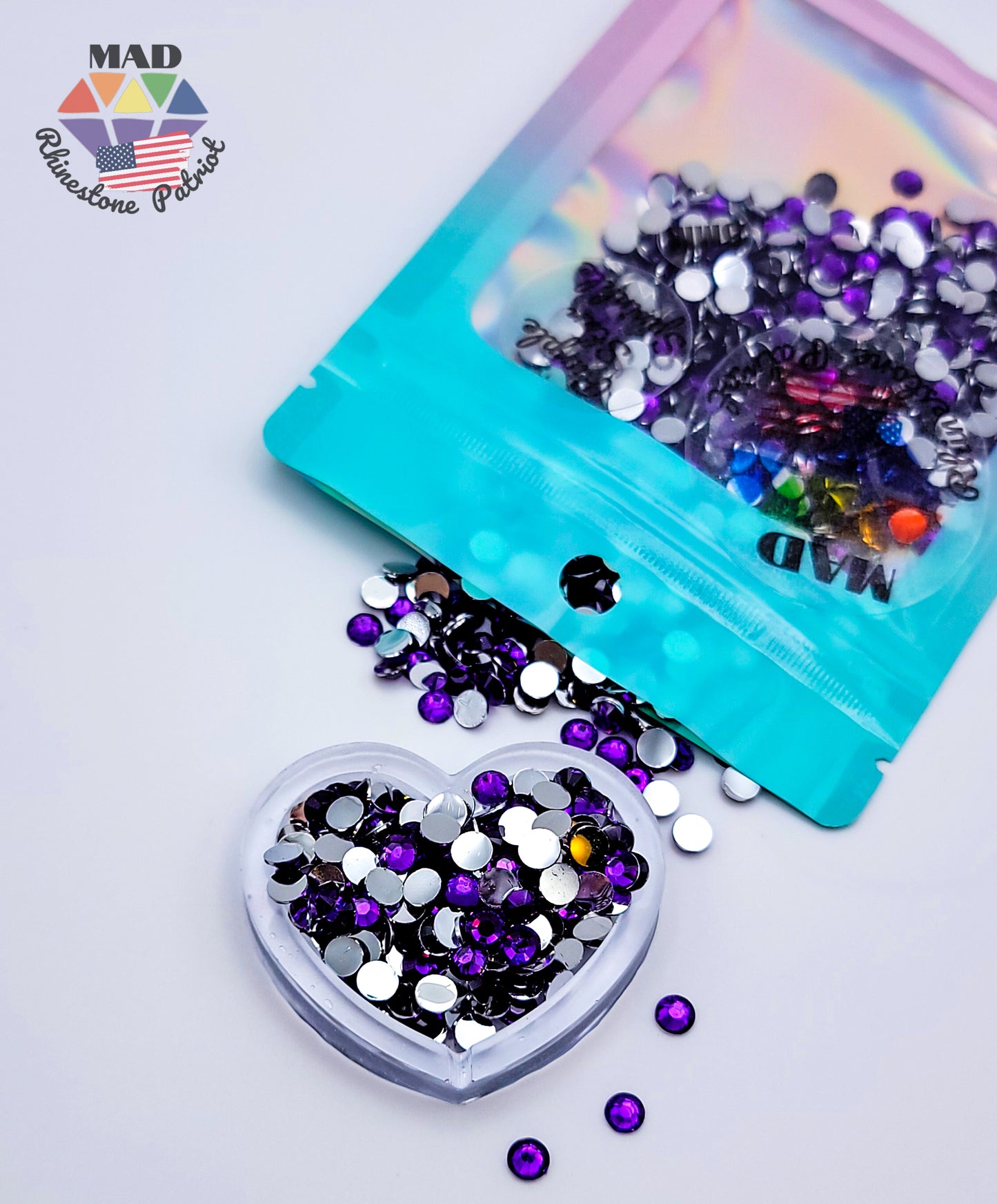 Purple Star Sprinkles Rhinestone