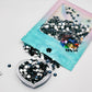 Navy Blue Star Sprinkles Rhinestone