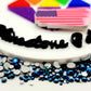 Metallic Blue Heartbuddy Rhinestone